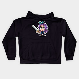 Abigail Pixel Kids Hoodie